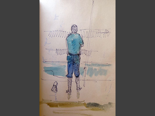 5-C64-p32-Aquarelle_Personnage_1982_15,5x24